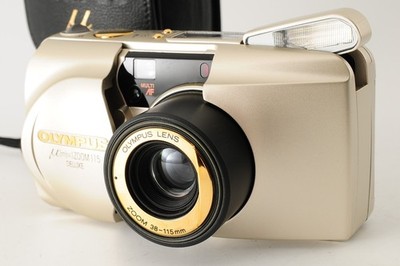 Olympus mju Zoom 115 Deluxe Point & Shoot 35mm Filmkamera | NEUWERTIG #r1427a