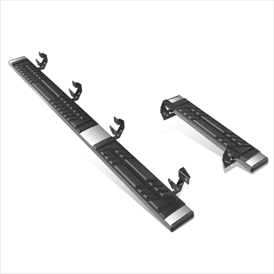 Estriberas de estriberas de barra lateral de 6,5" para Dodge/Mercedes/Freightliner Sprinter 07-24 Foto 2 de 4