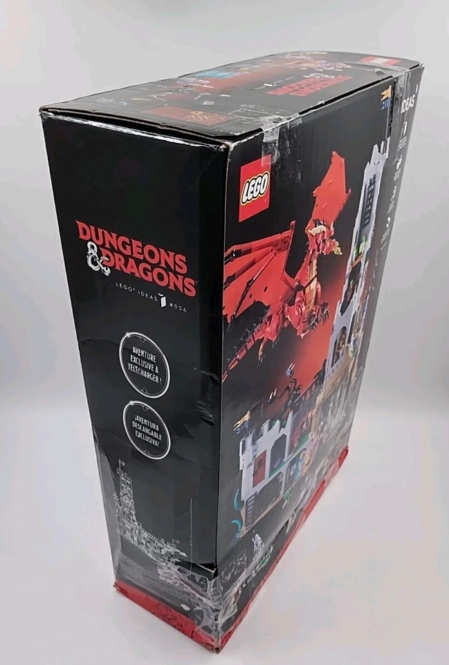 Lego Ideas Dungeons & Dragons: Red Dragon’s Tale Set 21348 NEW OPEN BOX (#P4-B5) - Image 3 of 4