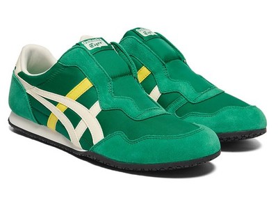 1183C615-300 Onitsuka Tiger Serrano Slip-On Kale/Cream (Men's)