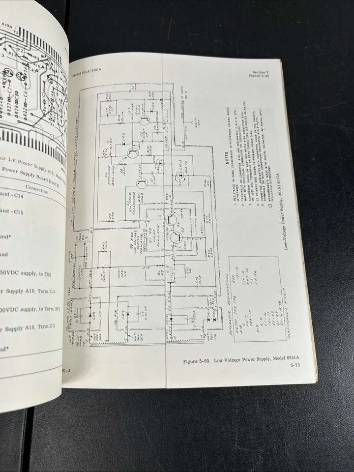 Preliminary Operating & Servicce Manual Model 851A/8551A Spectrum Analyzer - Image 2 of 4