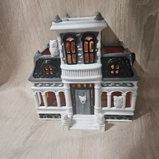 Bath & Body Works Haunted House Luminary Tea Light Candle Style Halloween Owls