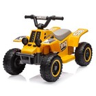 Christmas 6V Electric Ride On Car Kids Ride On ATV LED Headlights Toy With Music