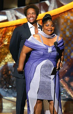 Gary Dourdan Mo nique present 34th NAACP Image Awards Universal A- 2003 Photo 1