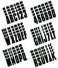 Hardline Products Boat Lettering 3" Registration Kit for Inflatable's