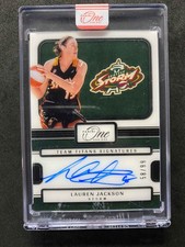 2025 Panini WNBA One and One Lauren Jackson Auto 58/99 #TTS-LJ Storm