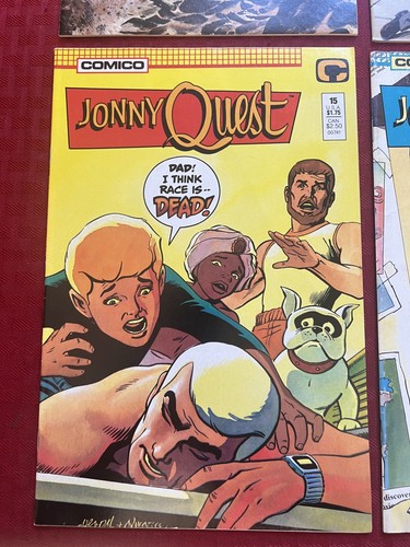 Jonny Quest Lot #1 VF+, #2 VF, #15 VF+, #26 VG Comico 1986 - Picture 4 of 12