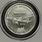 America’s Deterrents B-1B B-52 Bomber Rare Coin 1 Troy Oz .999 Fine Silver Round
