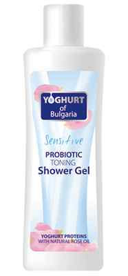 Tonisierendes probiotisches Duschgel ''Yoghurt of Bulgaria'' mit Rosenöl
