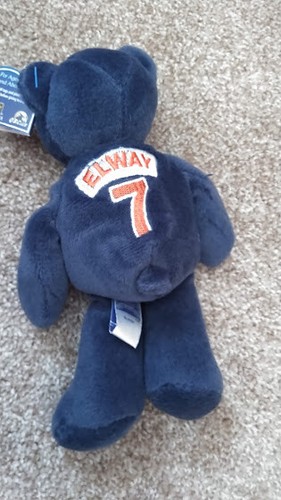 Denver Broncos John Elway NFL Plüsch Beanie Bär 1998 Limited Treasures - Bild 2 von 2