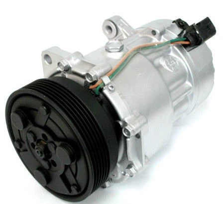 A/C Compressor Fits Audi TT Quatro Volkswagen Jetta Golf Beetle OEM SD7V16 77554 - Image 2 of 4
