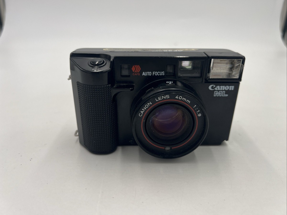 SEE NOTES Canon AF35ML AF 35 ML Autoboy Point & Shoot Film Camera