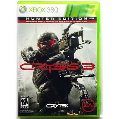 Crysis 3 Hunter Edition - Microsoft Xbox 360 Pristine Tested 1Y Guarantee