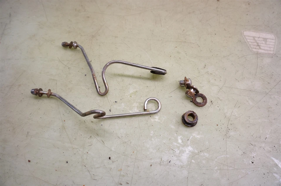 Triumph Bonneville T120R T120 T120V 650 Trophy TR6 1971 *2678 soportes de faros  Foto 2 de 2