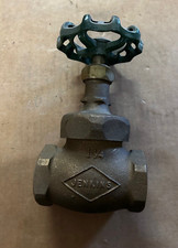 Jenkins 1-1/4" Brass Globe Valve Cat 592J/556CJ 300 S 1000 CWP Threaded