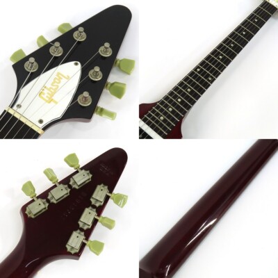 Gibson Flying V Cherry 1995 Electric Guitar w/Hard Case | eBay