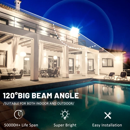 LED Fluter Stecker Außen Strahler Arbeitsleuchte Baustrahler Scheinwerfer Garten - Bild 53 von 251