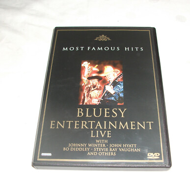 MOST FAMOUS HITS DVD. BLUESY ENTERTAINMENT LIVE. 