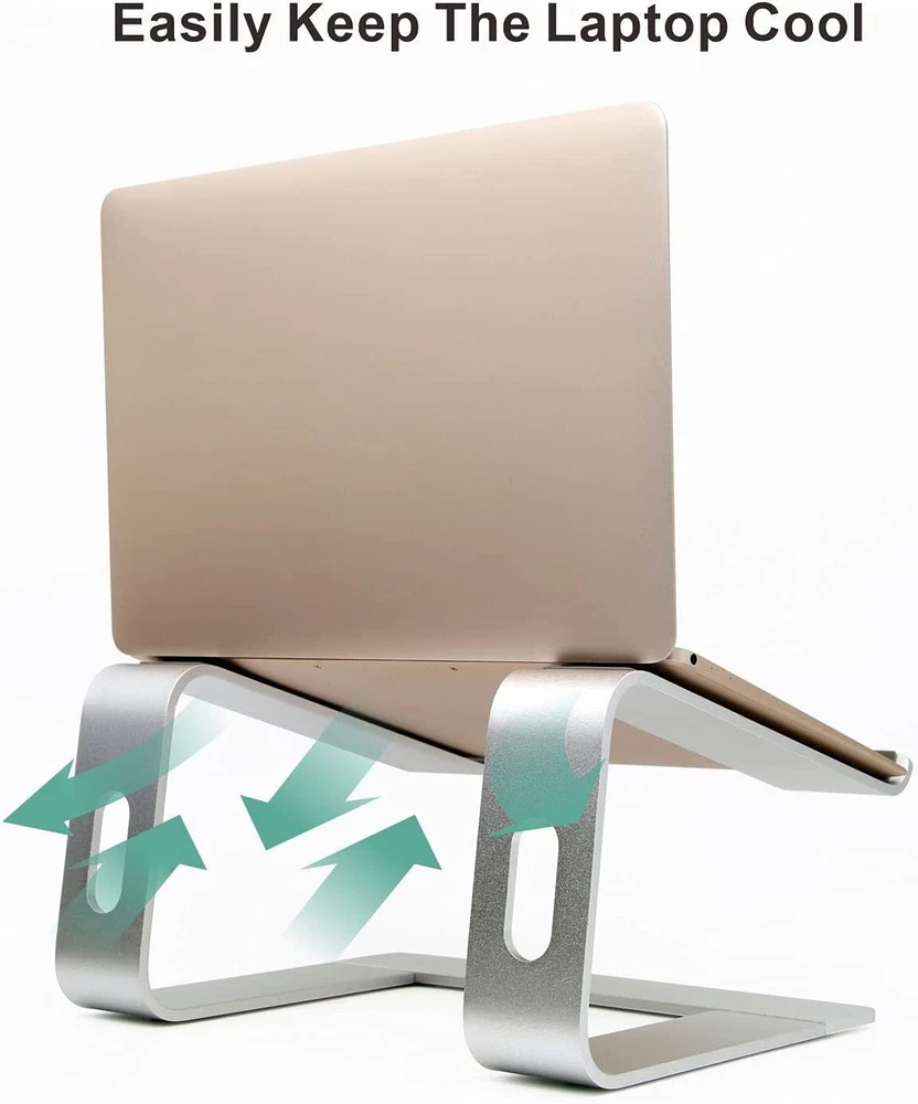 Laptop Stand, Ergonomic Aluminum Laptop Mount Computer Stand