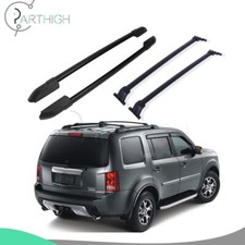 For 2009-2015 Honda Pilot Roof Cross Bar Side Rail Luggage Cargo Cargo Rack