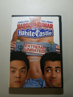 Harold & Kumar Go To White Castle DVD With Insert #