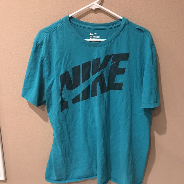 Men’s Nike Logo TShirt XL Turquoise eBay