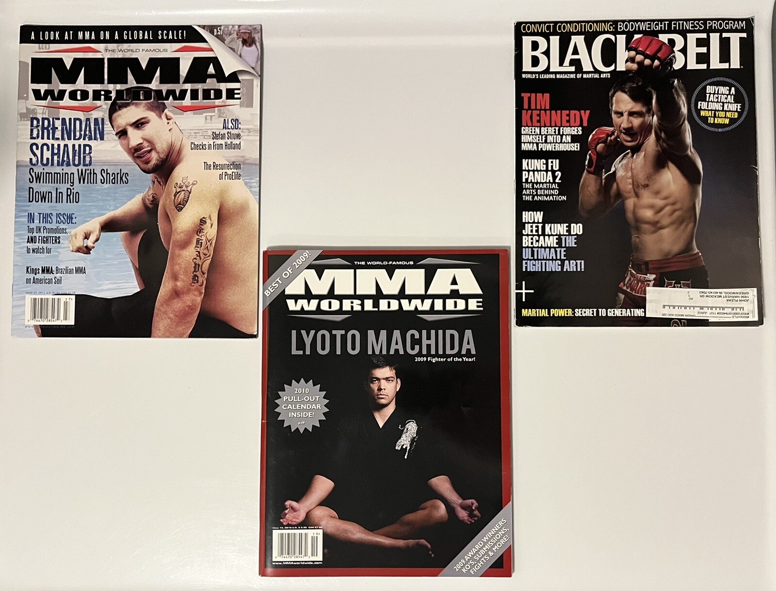 MMA Worldwide Fight Black Belt UFC 8 Magazine Lot 2000s Martial Arts Bruce Lee eBay