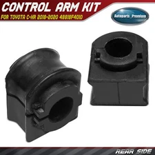 2x Rear Left & Right Stabilizer Bar Bushing for Toyota C-HR 2018-2020 48818F4010