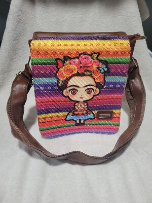 Frida Kahlo Purse 100% Mexican Artisanal Purse
