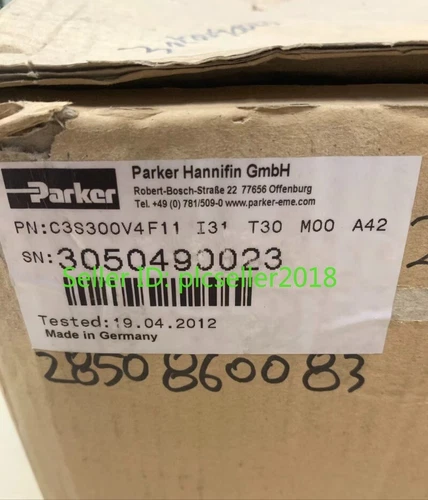 NEW parker Drives C3S300V4F11 I31 T30 M00 A42 FedEx or UPS - Picture 4 of 4