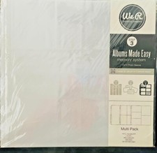 We R Memory Keepers Albums Made Easy Photo Sleeves Fast Ship 