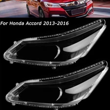 Replace Lenses For Honda Accord 2013-2016 Headlight Lens Cover Headlamp Shell