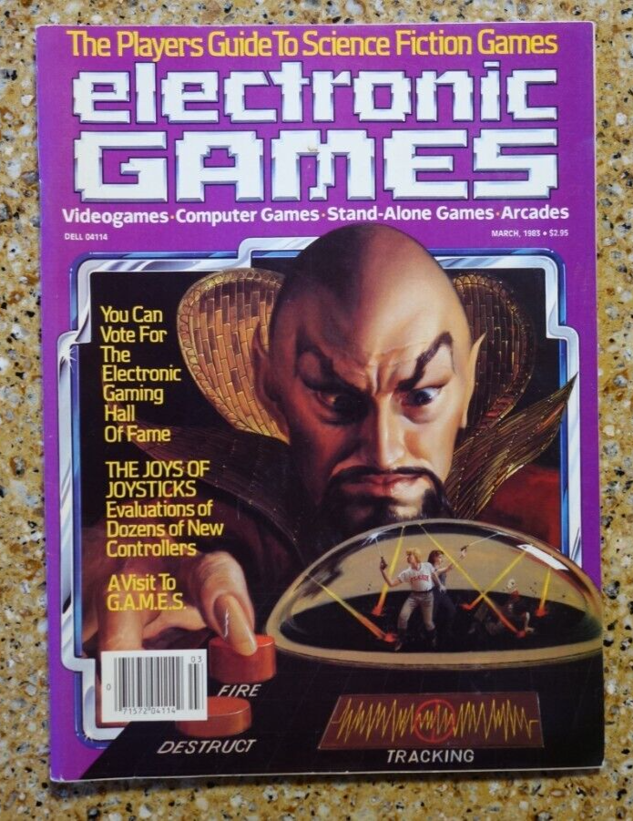 2 VINTAGE Gaming Magazines Electronic Games March 83 & Electronic Fun