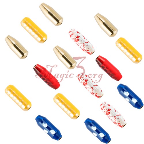 48/50 Stck. Spinnerbait Körper Messing Köder Körper Bunt Spinner Herstellung Zubehör - Bild 4 von 15