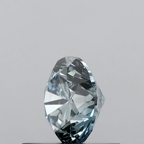 0.58 Ct Blue VS2 IGI Certified Lab Grown Diamond - Excellent Cut & Quality - Video 1 of 1