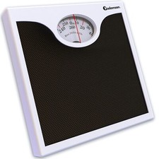 Adamson A22 Bathroom Scale for Body Weight - Up to 260 LB - Anti-Skid Rubber