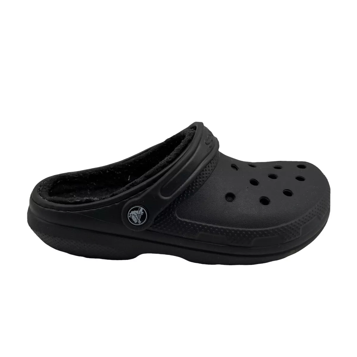 Crocs classic lined clog Black Size 5M 7W eBay