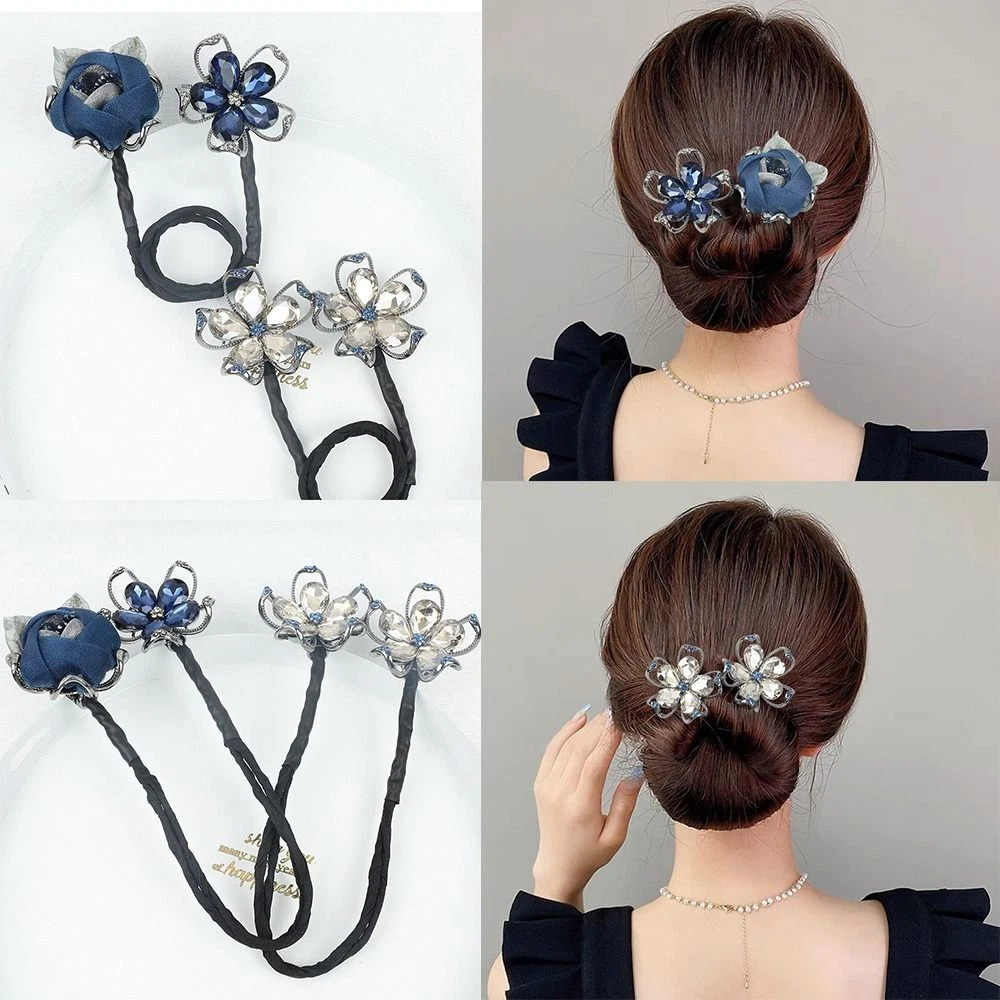 Hair Styling Tool Hair Bun Maker Hair Accessories Bundle Hair Tie Women