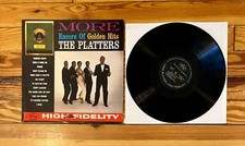 The Platters: More Encore of Golden Hits LP Vinyl US Mono 1960 Mercury NM/VG 