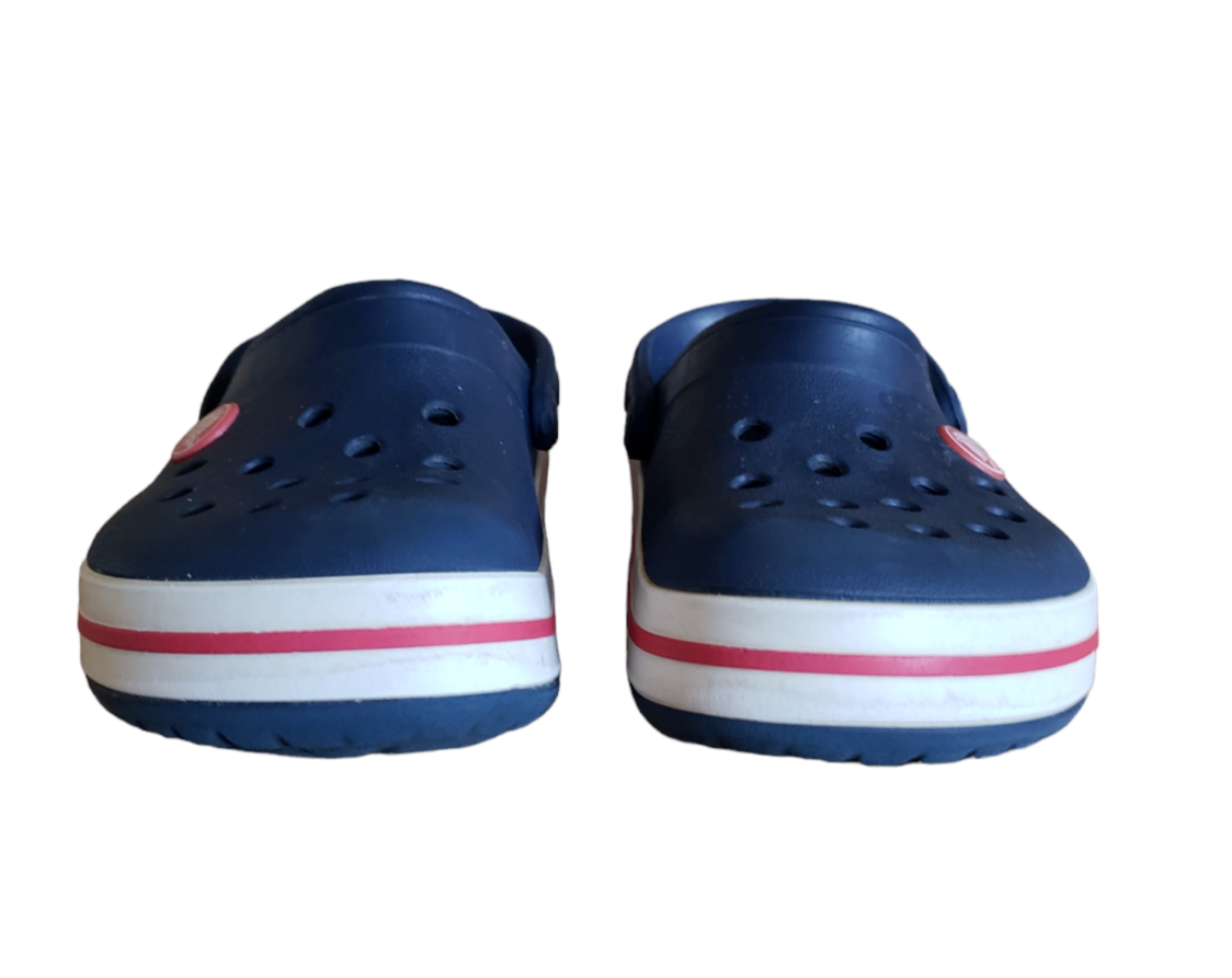 Crocs Crocband Navy Blue Boys Girls Size US C 11 Clogs Youth  display picture 2