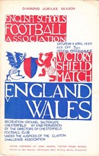 England Schools v Wales Schools 1964 (4 Apr) @ Chesterfield