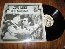 JUNE HAVER OH YOU BEAUTIFUL DOLL/I WONDER WHO'S KISSING HER NOW - TITANIA LP