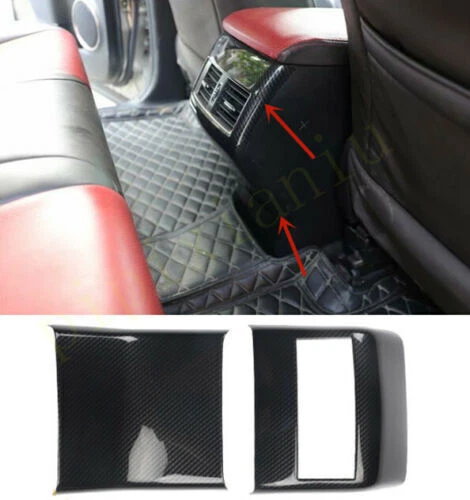 Juego de embellecedores interiores con patrón de fibra de carbono para Lexus NX200t 300h 2015-2021 Foto 4 de 4