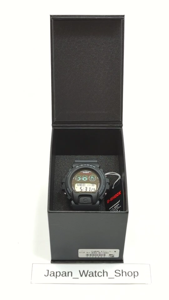CASIO G-SHOCK GW-6900-1JF Black Tough Solar Atomic Radio CASIO G-SHOCK GW-6900-1JF Black Tough Solar Atomic Radio
