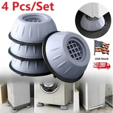 8PCS Washing Machine Noise-reducing Foot Mat Anti-vibration Non-slip Rubber Mat