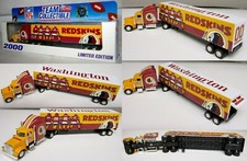 2000 Washington Redskins Die cast Truck Trailer Collectibles Scale 1:80