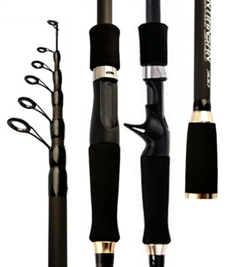 Telescopic Fishing Rods 8 ft 9 in Item & Poles for sale | eBay