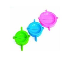 3pc Dumpling Mould Coloured Set Pastry Press Dough Empanada Calzone Dimsum Maker