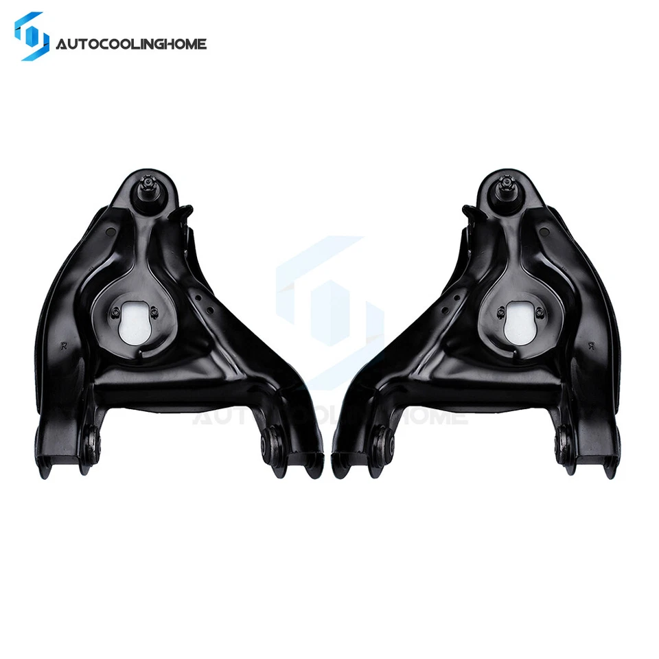 Brazos de control inferiores delanteros 2x2 + rótulas para 92-99 GMC C1500 2500 3500 Yukon Foto 2 de 4