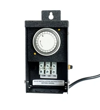 EMCOD EPC300W Magnetic Outdoor Non Dimmable MT Black Powder Coated Steel Enclo